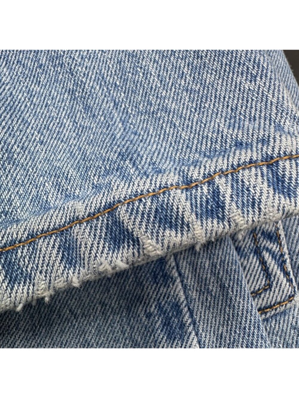 Vintage Levis 512 Slim Fit Tapered Leg Jeans Size 12 USA Light Denim Mom Style - Picture 9 of 11